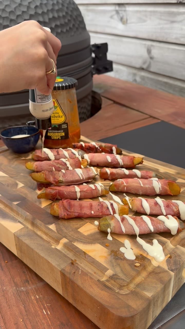 Augurken van de BBQ